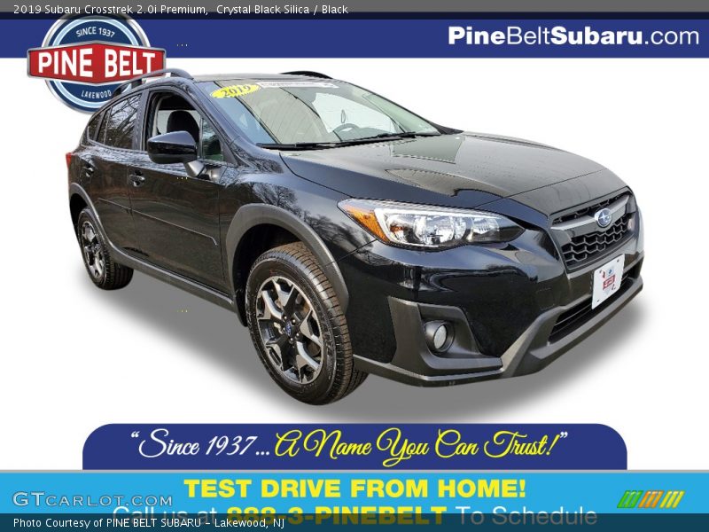 Crystal Black Silica / Black 2019 Subaru Crosstrek 2.0i Premium