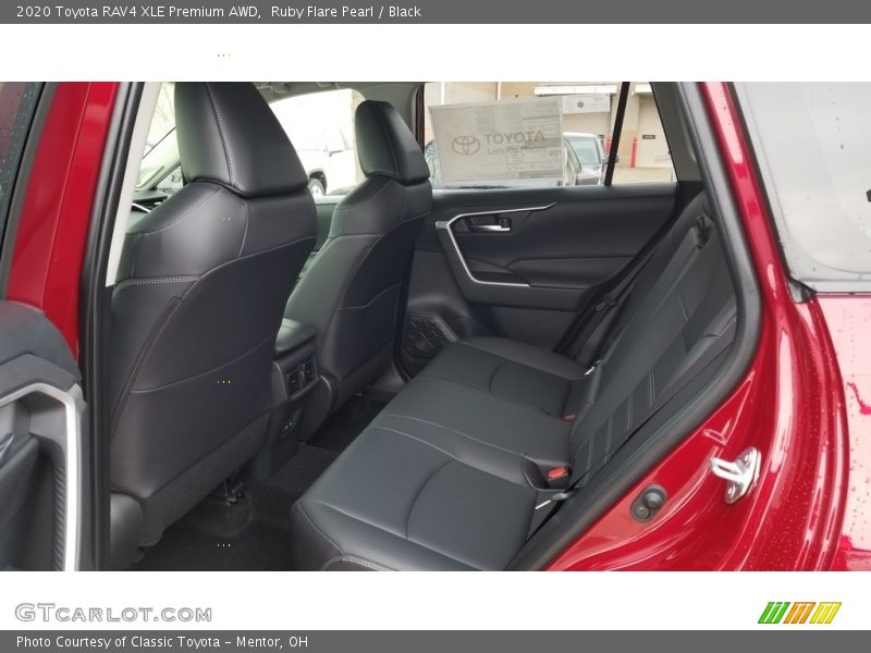 Rear Seat of 2020 RAV4 XLE Premium AWD
