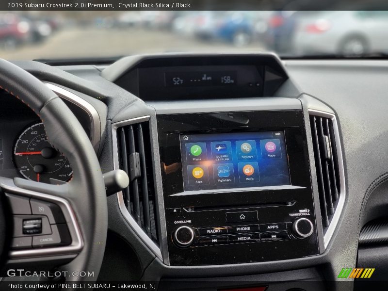 Crystal Black Silica / Black 2019 Subaru Crosstrek 2.0i Premium