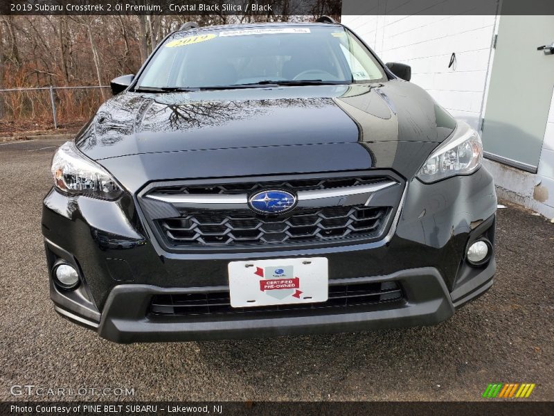 Crystal Black Silica / Black 2019 Subaru Crosstrek 2.0i Premium