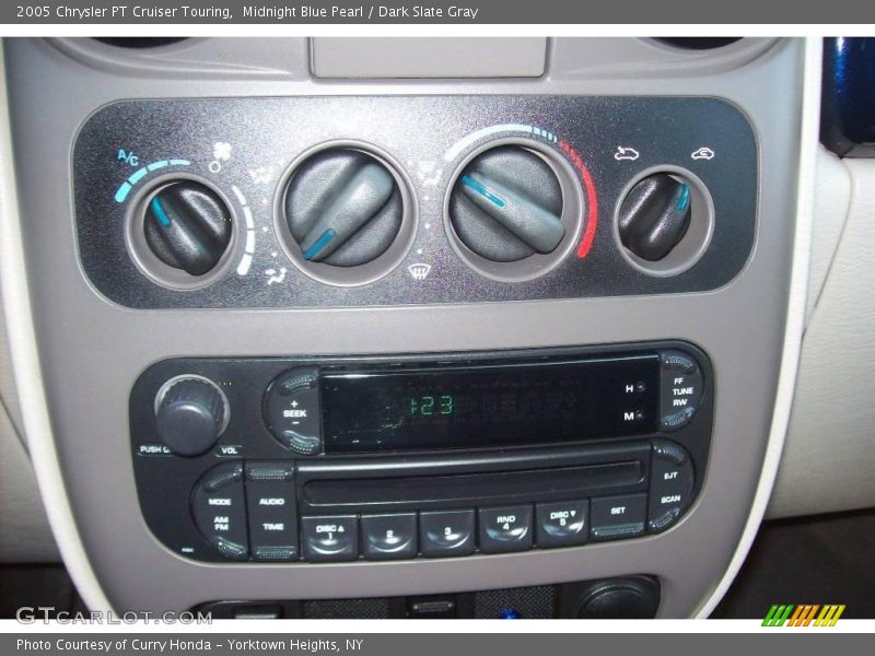 Midnight Blue Pearl / Dark Slate Gray 2005 Chrysler PT Cruiser Touring