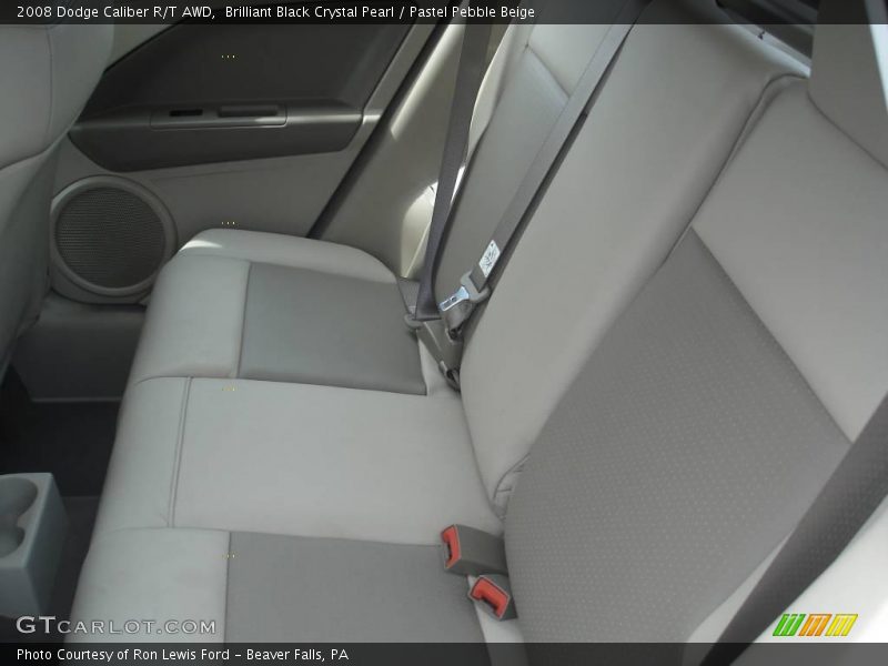 Brilliant Black Crystal Pearl / Pastel Pebble Beige 2008 Dodge Caliber R/T AWD