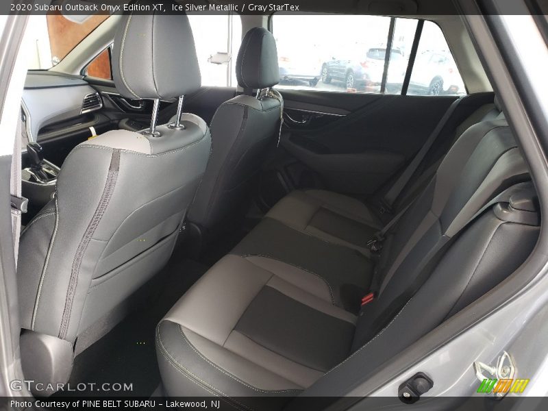 Rear Seat of 2020 Outback Onyx Edition XT