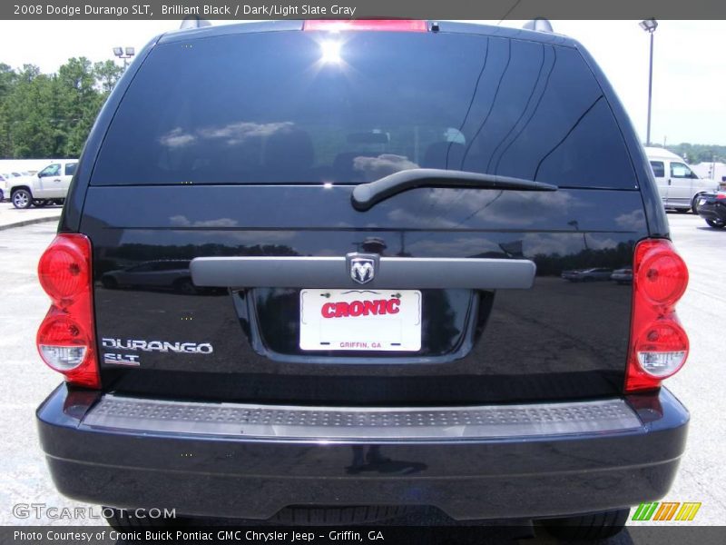 Brilliant Black / Dark/Light Slate Gray 2008 Dodge Durango SLT