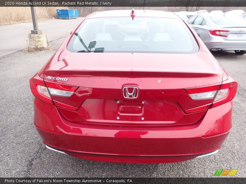 Radiant Red Metallic / Ivory 2020 Honda Accord LX Sedan