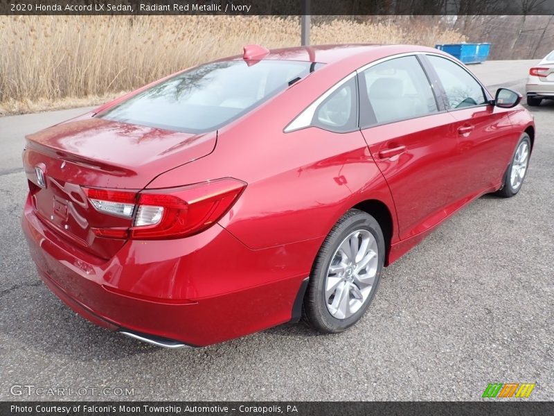 Radiant Red Metallic / Ivory 2020 Honda Accord LX Sedan