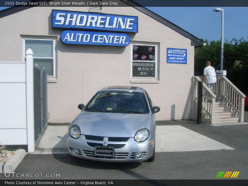 Bright Silver Metallic / Dark Slate Gray 2003 Dodge Neon SXT