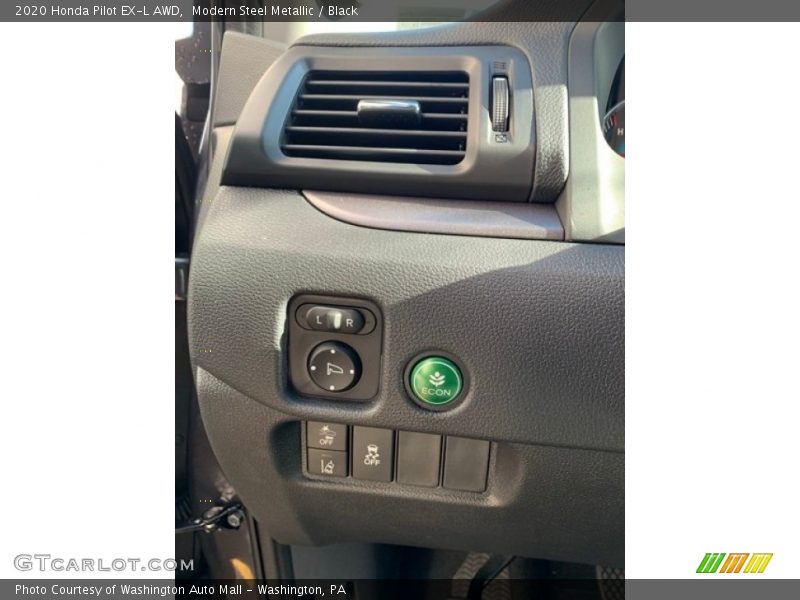 Modern Steel Metallic / Black 2020 Honda Pilot EX-L AWD