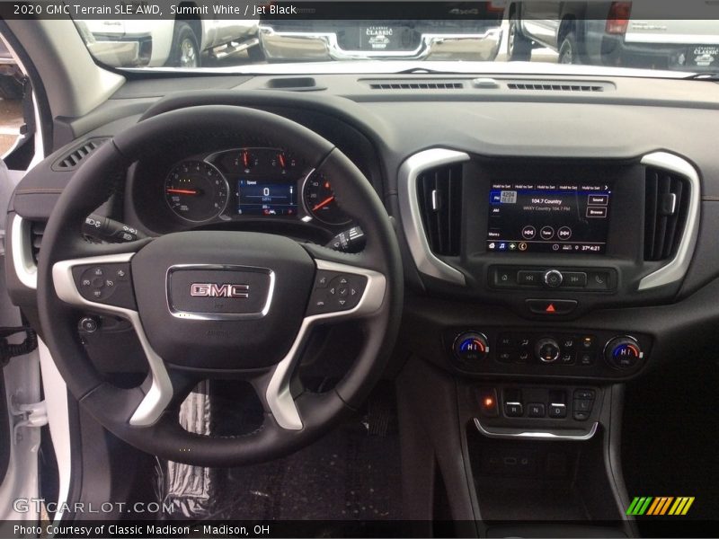 Summit White / Jet Black 2020 GMC Terrain SLE AWD