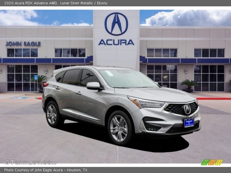 Lunar Silver Metallic / Ebony 2020 Acura RDX Advance AWD