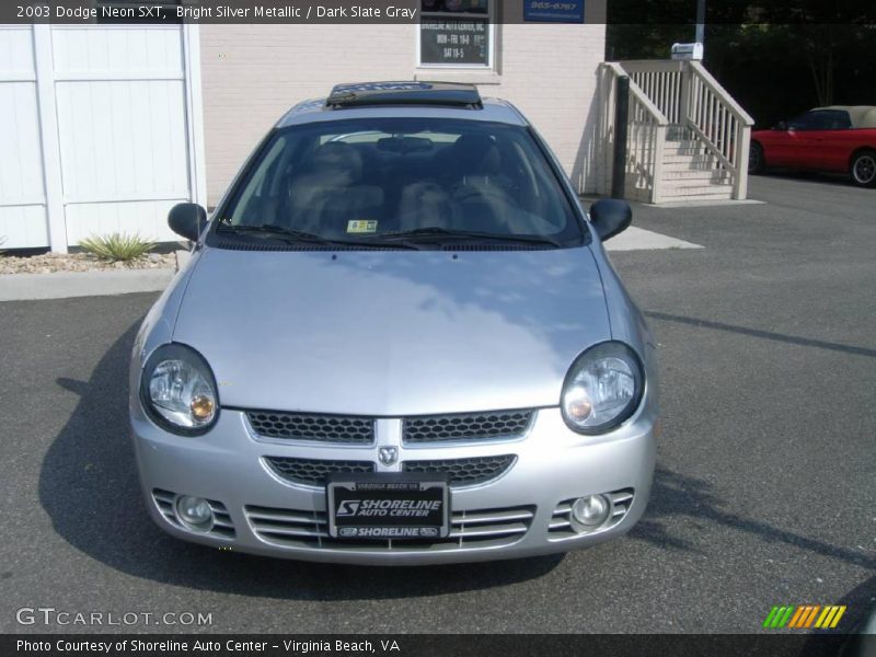 Bright Silver Metallic / Dark Slate Gray 2003 Dodge Neon SXT