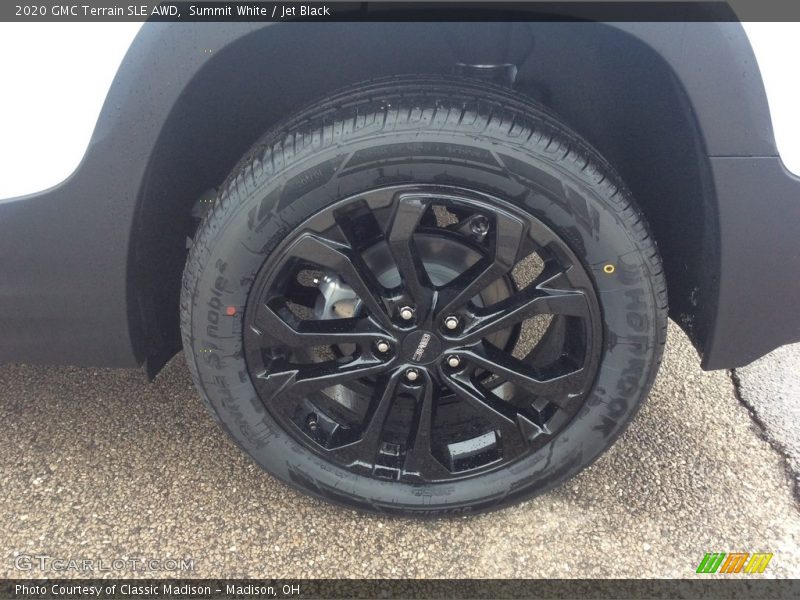 Summit White / Jet Black 2020 GMC Terrain SLE AWD