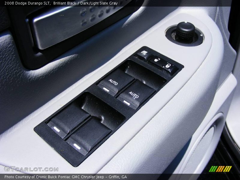 Brilliant Black / Dark/Light Slate Gray 2008 Dodge Durango SLT