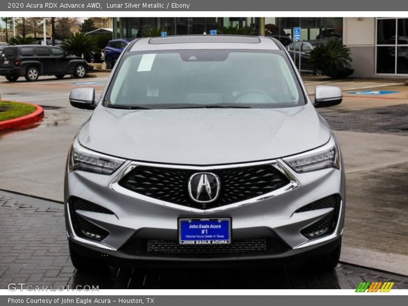 Lunar Silver Metallic / Ebony 2020 Acura RDX Advance AWD