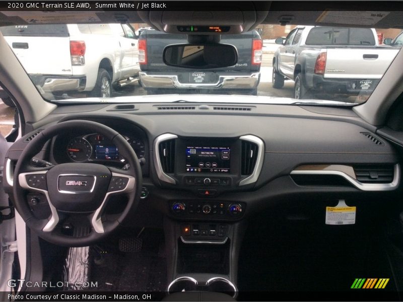 Summit White / Jet Black 2020 GMC Terrain SLE AWD