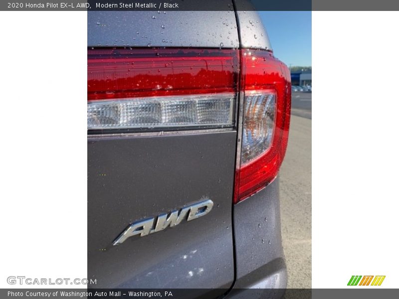 Modern Steel Metallic / Black 2020 Honda Pilot EX-L AWD