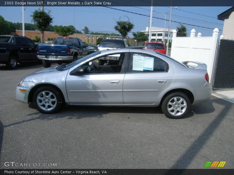 Bright Silver Metallic / Dark Slate Gray 2003 Dodge Neon SXT