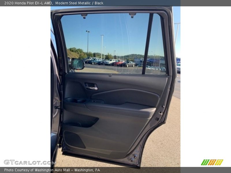 Modern Steel Metallic / Black 2020 Honda Pilot EX-L AWD