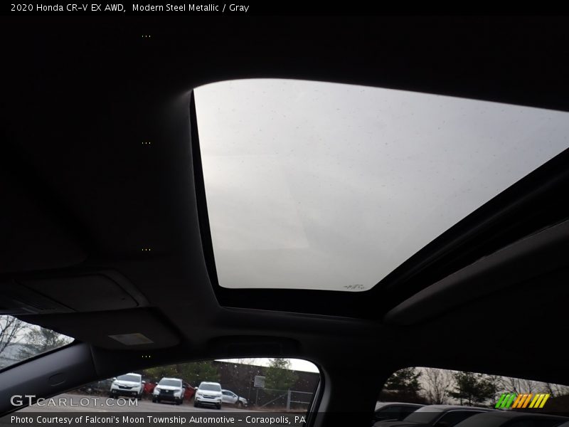 Modern Steel Metallic / Gray 2020 Honda CR-V EX AWD