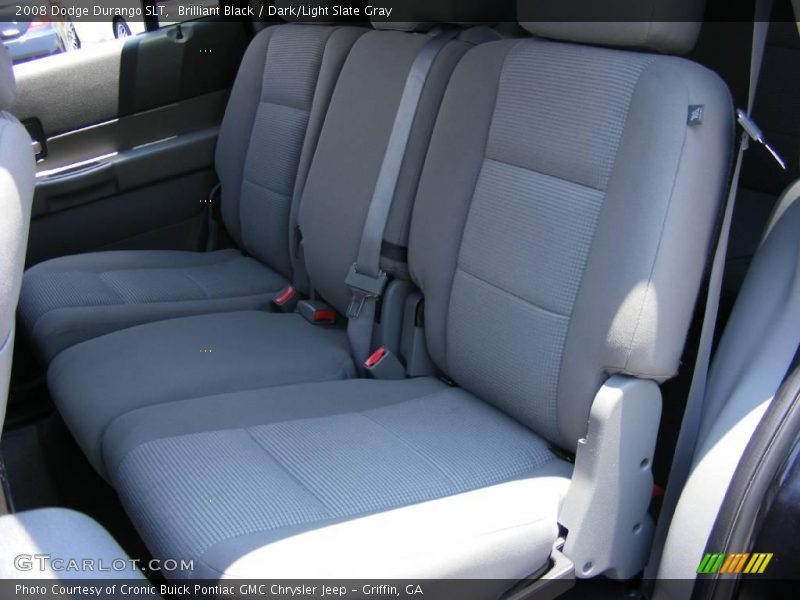 Brilliant Black / Dark/Light Slate Gray 2008 Dodge Durango SLT