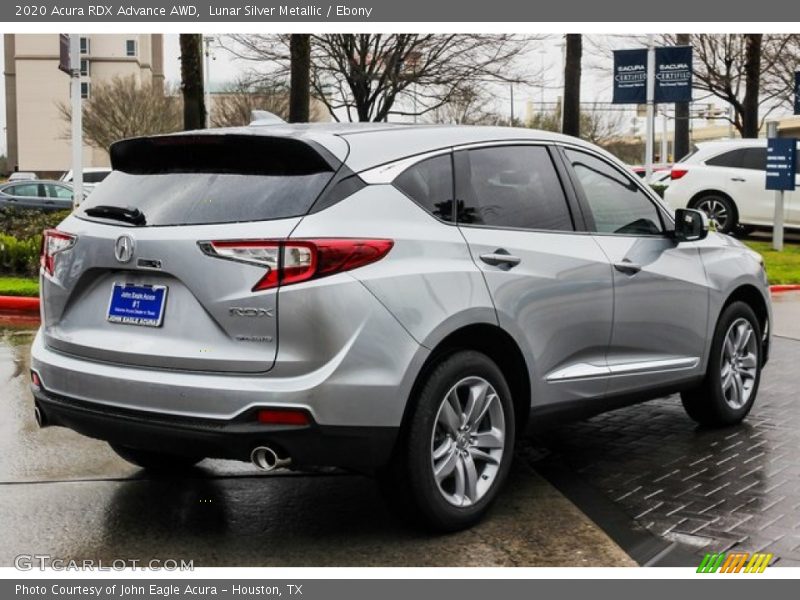 Lunar Silver Metallic / Ebony 2020 Acura RDX Advance AWD