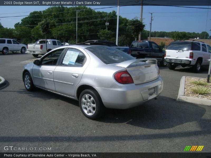 Bright Silver Metallic / Dark Slate Gray 2003 Dodge Neon SXT