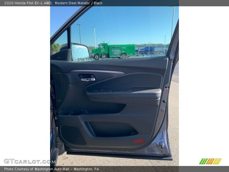Modern Steel Metallic / Black 2020 Honda Pilot EX-L AWD