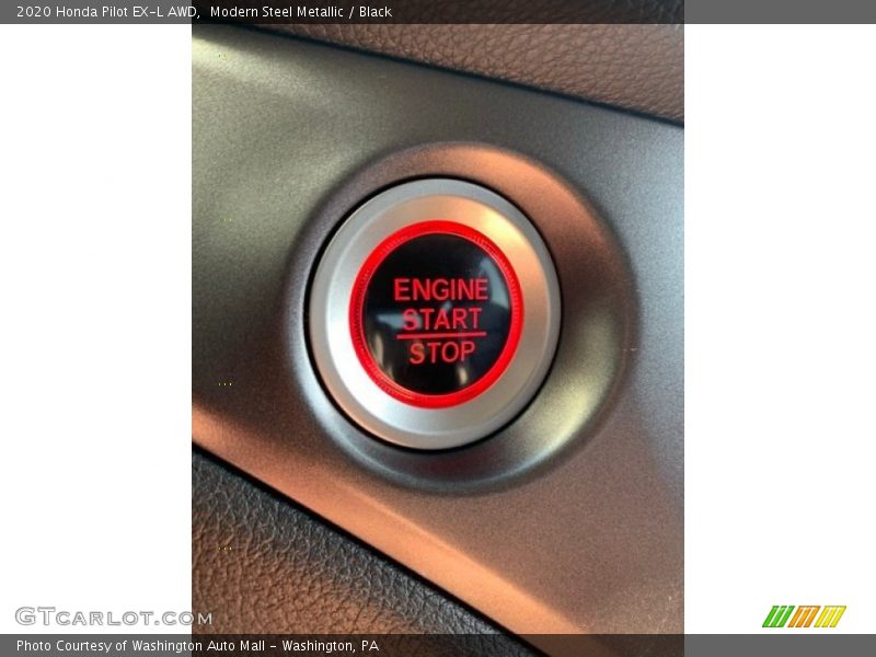 Modern Steel Metallic / Black 2020 Honda Pilot EX-L AWD