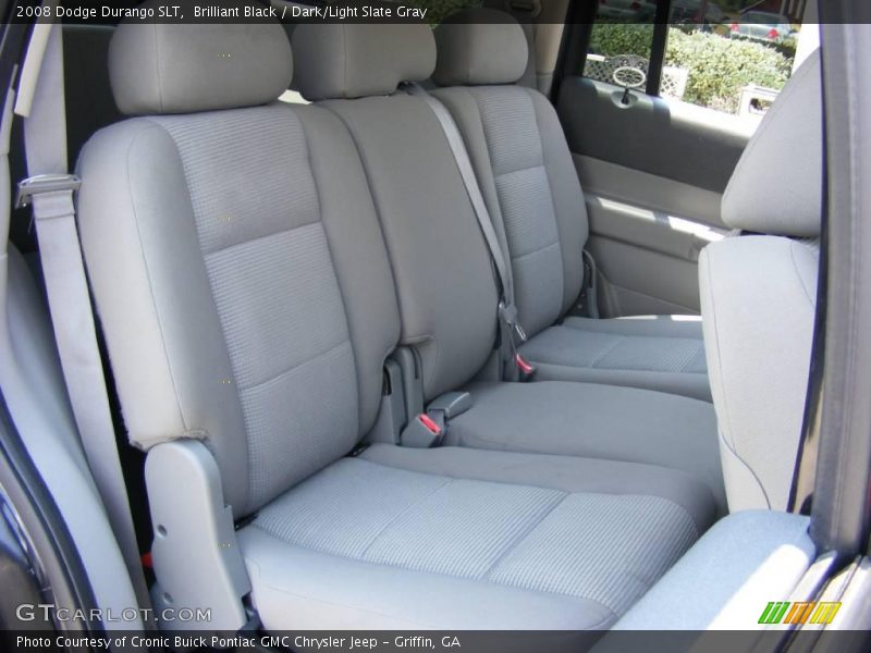 Brilliant Black / Dark/Light Slate Gray 2008 Dodge Durango SLT