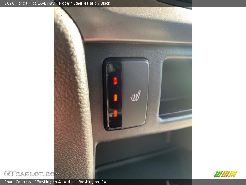 Modern Steel Metallic / Black 2020 Honda Pilot EX-L AWD