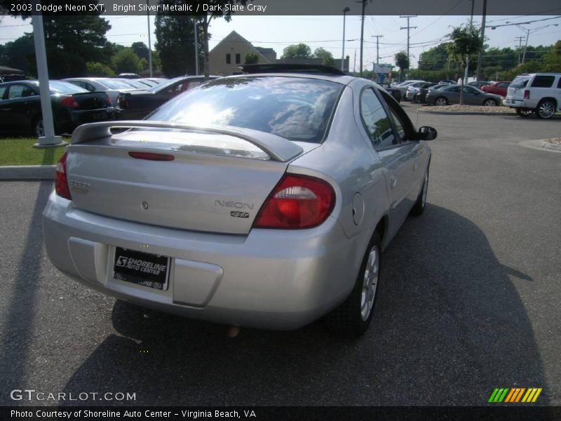 Bright Silver Metallic / Dark Slate Gray 2003 Dodge Neon SXT