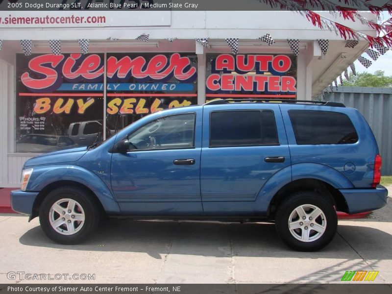 Atlantic Blue Pearl / Medium Slate Gray 2005 Dodge Durango SLT