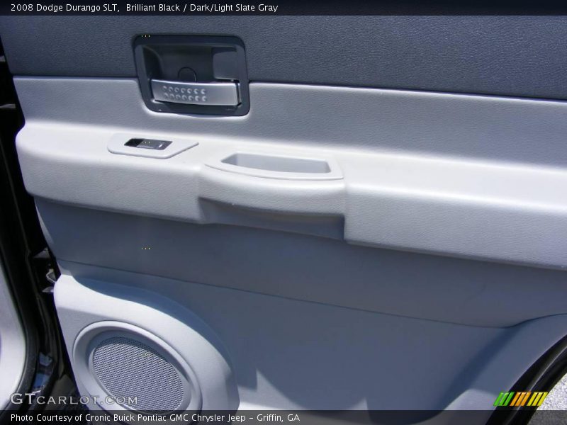 Brilliant Black / Dark/Light Slate Gray 2008 Dodge Durango SLT