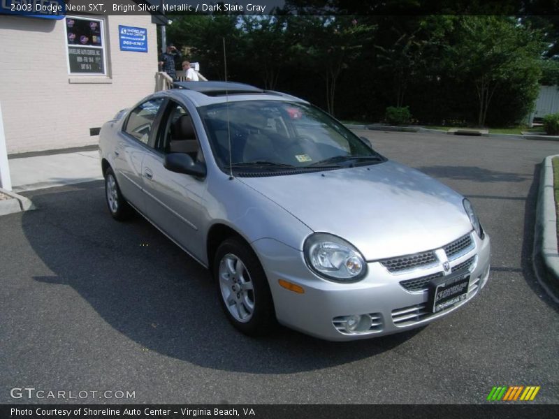 Bright Silver Metallic / Dark Slate Gray 2003 Dodge Neon SXT