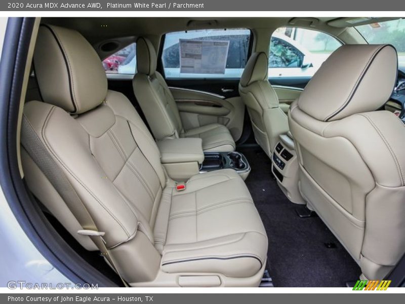 Platinum White Pearl / Parchment 2020 Acura MDX Advance AWD