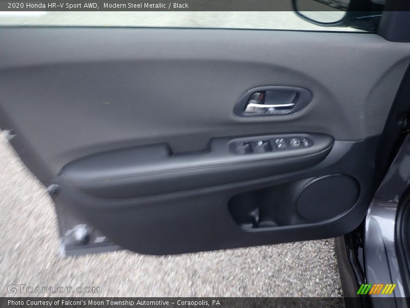 Modern Steel Metallic / Black 2020 Honda HR-V Sport AWD