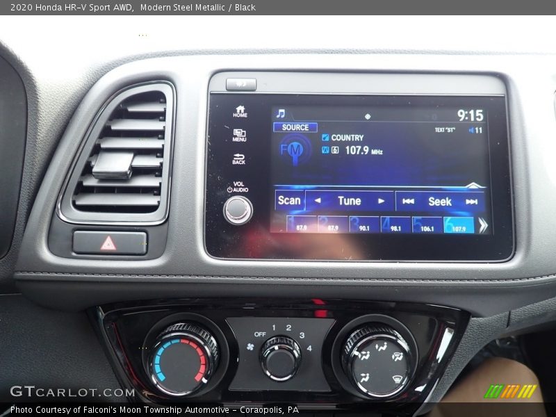 Modern Steel Metallic / Black 2020 Honda HR-V Sport AWD