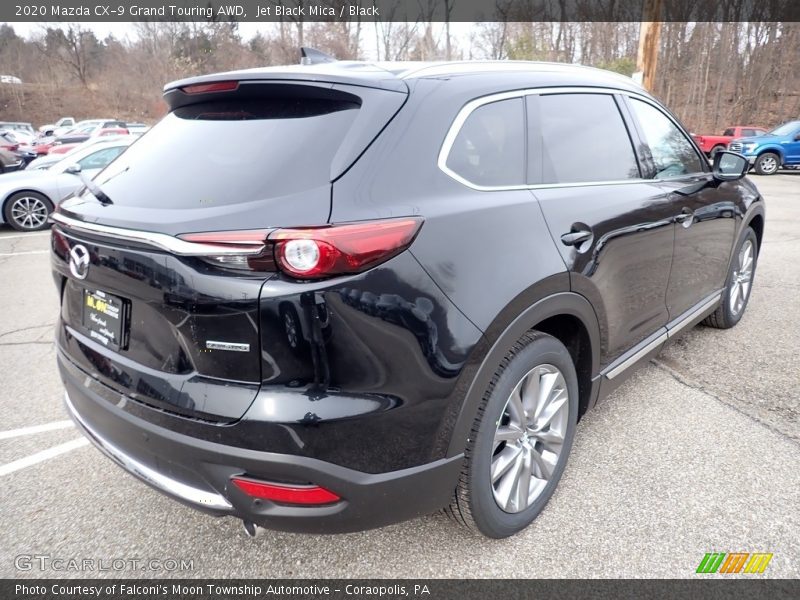 Jet Black Mica / Black 2020 Mazda CX-9 Grand Touring AWD