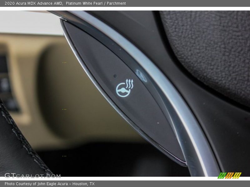 Platinum White Pearl / Parchment 2020 Acura MDX Advance AWD