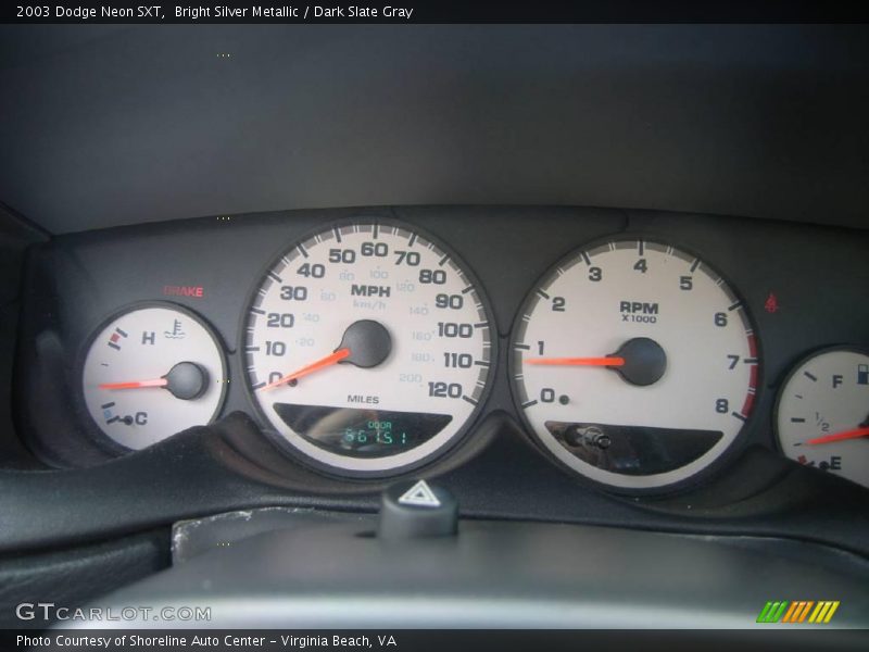 Bright Silver Metallic / Dark Slate Gray 2003 Dodge Neon SXT