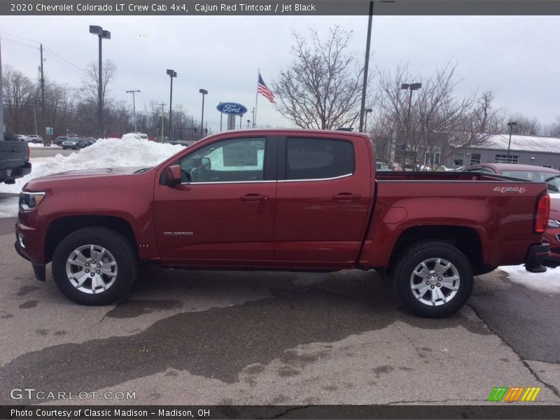  2020 Colorado LT Crew Cab 4x4 Cajun Red Tintcoat
