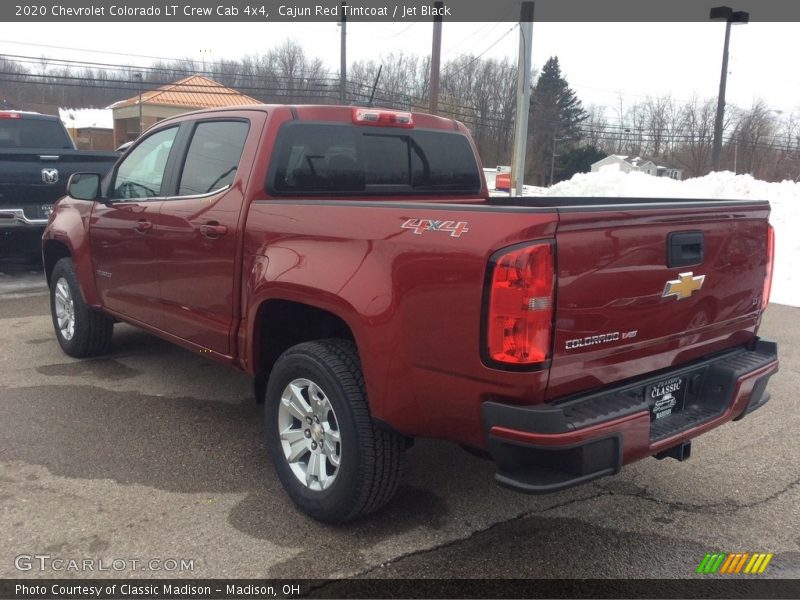 Cajun Red Tintcoat / Jet Black 2020 Chevrolet Colorado LT Crew Cab 4x4