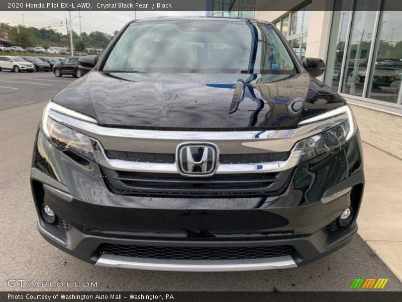 Crystal Black Pearl / Black 2020 Honda Pilot EX-L AWD