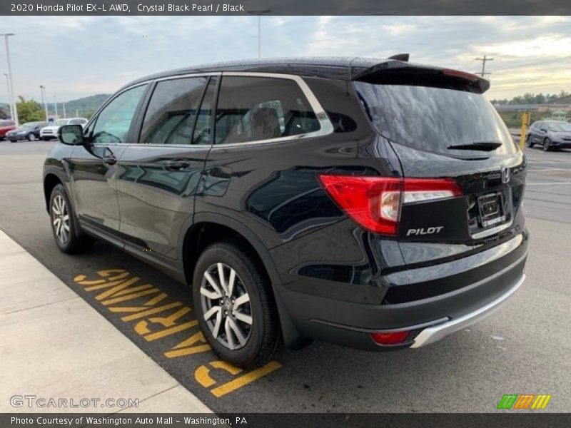 Crystal Black Pearl / Black 2020 Honda Pilot EX-L AWD