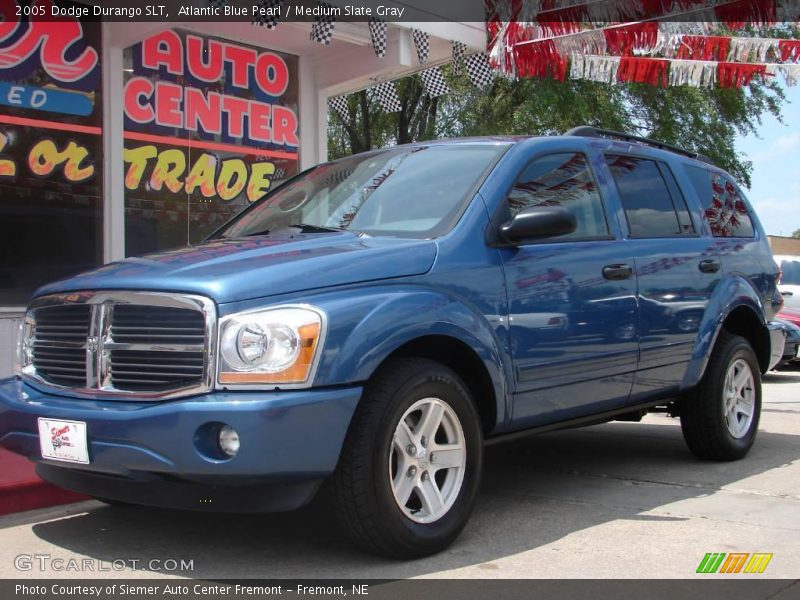 Atlantic Blue Pearl / Medium Slate Gray 2005 Dodge Durango SLT
