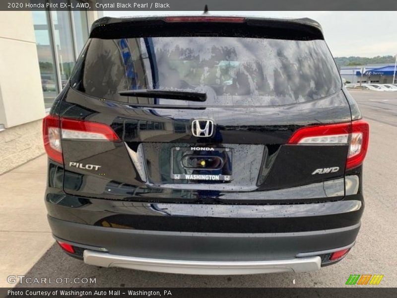 Crystal Black Pearl / Black 2020 Honda Pilot EX-L AWD