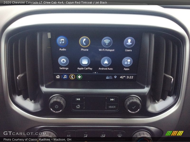 Cajun Red Tintcoat / Jet Black 2020 Chevrolet Colorado LT Crew Cab 4x4