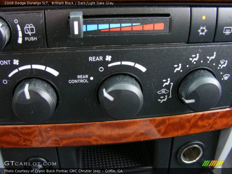 Brilliant Black / Dark/Light Slate Gray 2008 Dodge Durango SLT