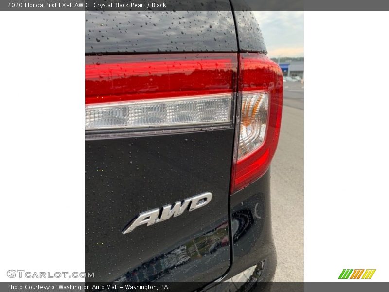 Crystal Black Pearl / Black 2020 Honda Pilot EX-L AWD