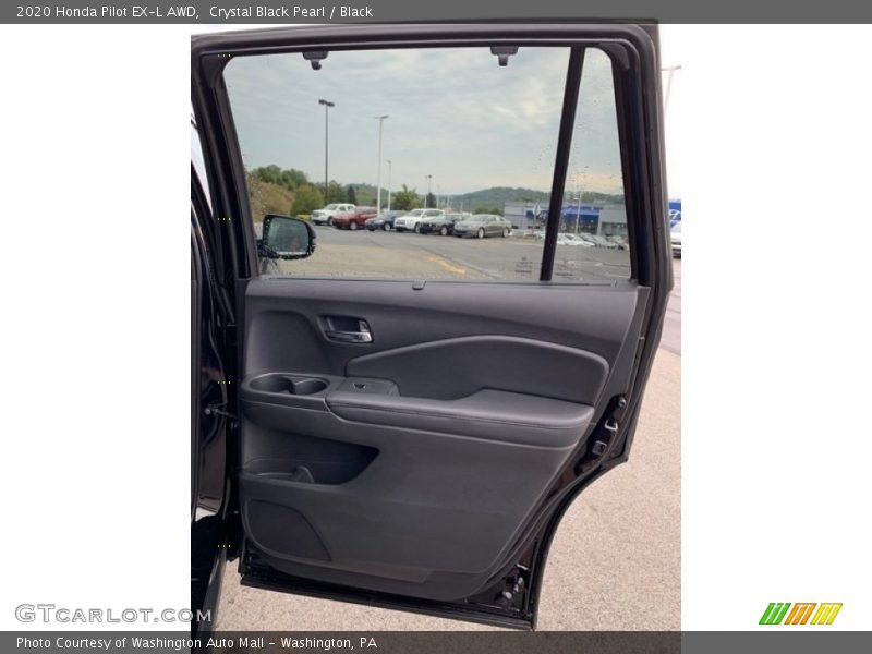 Crystal Black Pearl / Black 2020 Honda Pilot EX-L AWD